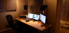 Regieraum zur Voice Over Aufnahme
